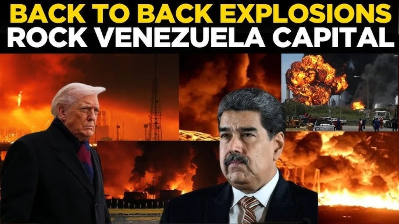 AMERICA ATTACKS VENEZUELA CAPITAL