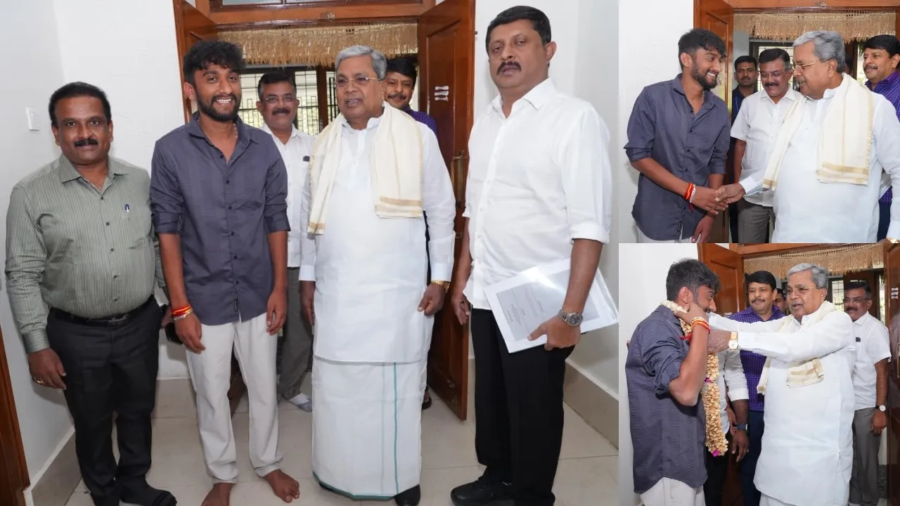 BIG BOSS WINNER GILLI MET CM SIDDU (1)