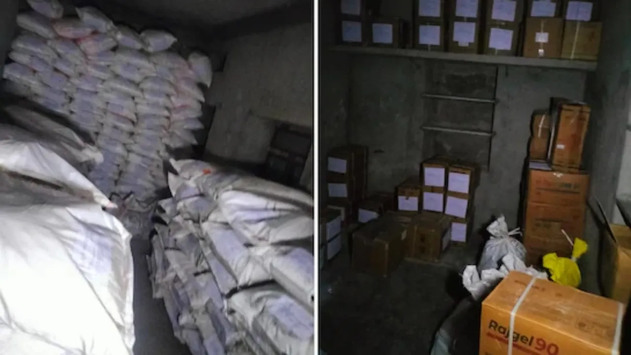 explosives seized at Rajasthan