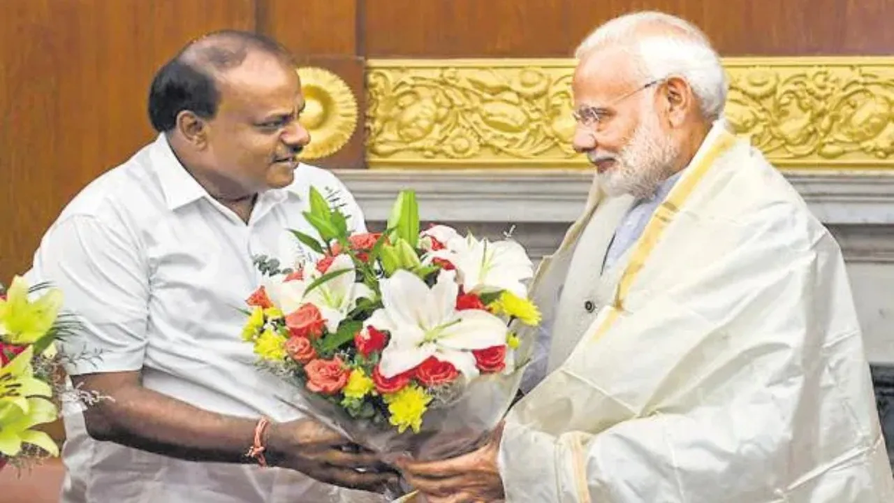 HDK AND MODI MEETING (2)