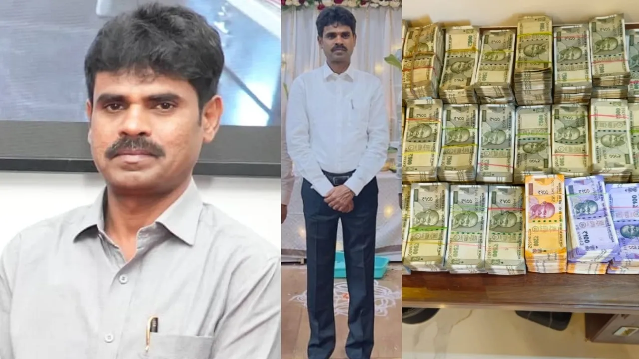 HM JANARADHA HOUSE LOKAYUKTA RAID