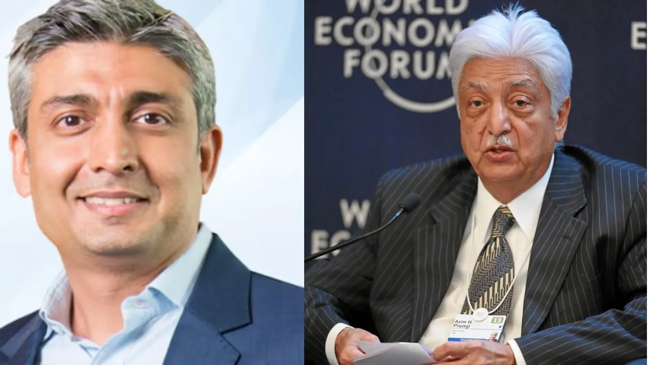 wipro chairmen rishad premji and azim premji
