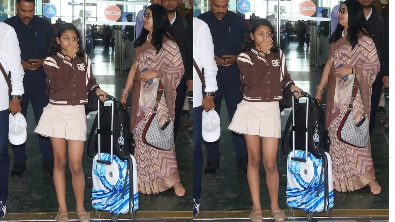 actress rashimka mother at udaipura airport