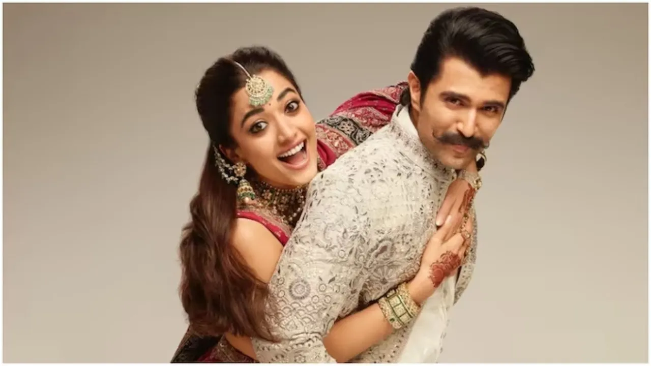 rashmika and devarkonda reception (1)