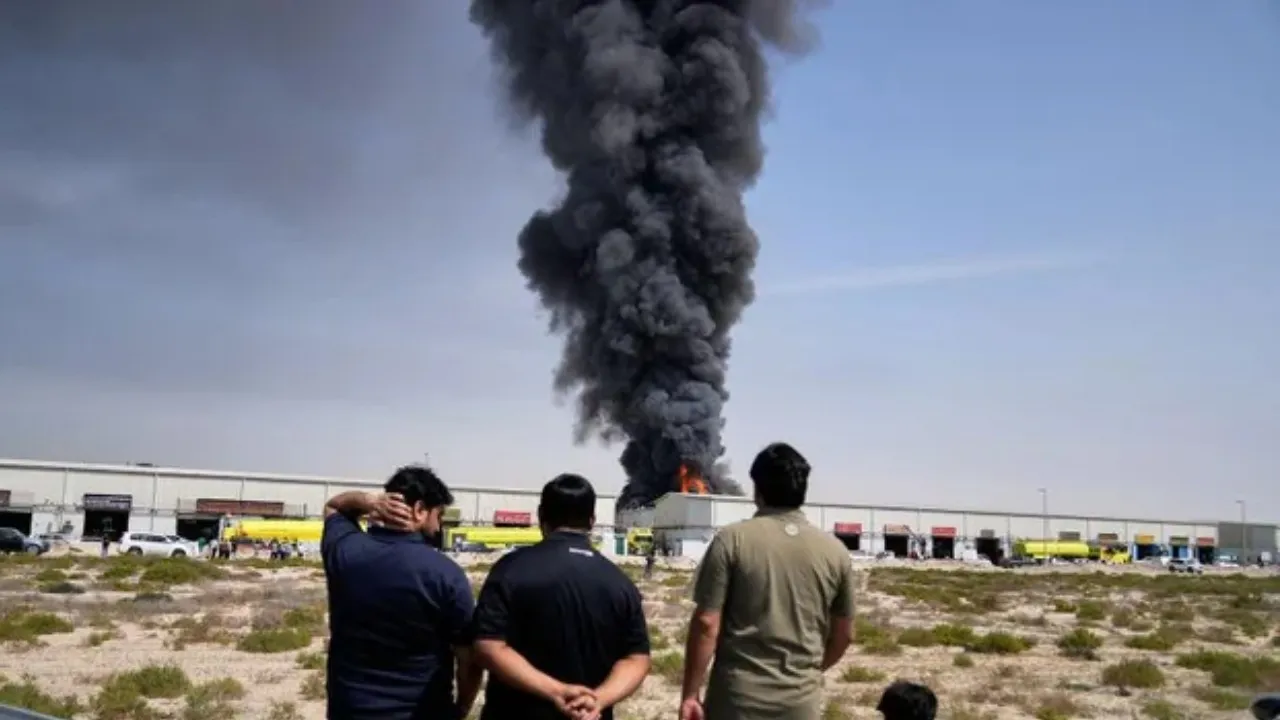 USA F 15 INVOLVED IN FRIENDLY FIRE IN KUWAIT (1)