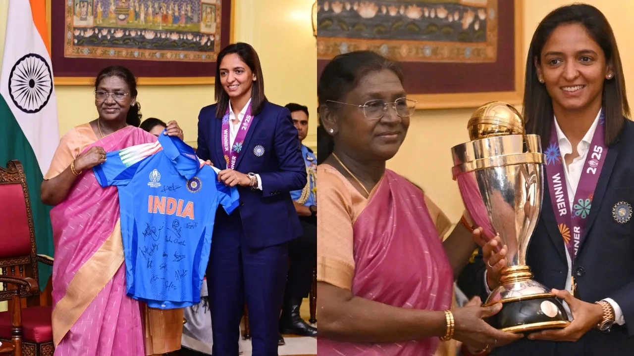 WORLD CUP 2025 PRESIDENT DROUPADI MURMU