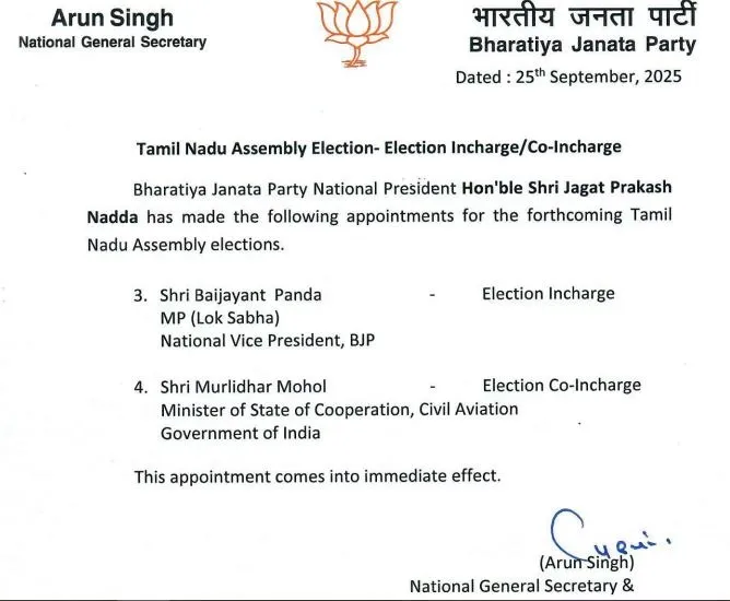 tamil nadu appointment