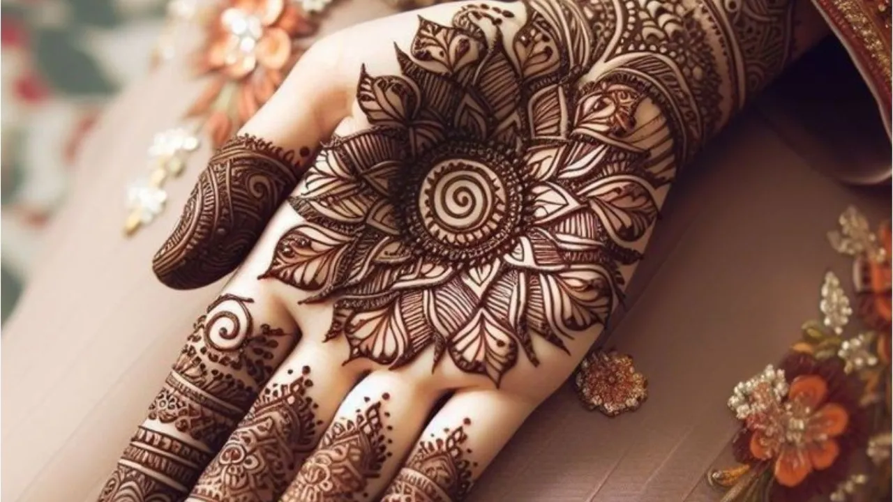 Karwa Chauth Mehndi Design_ (2)