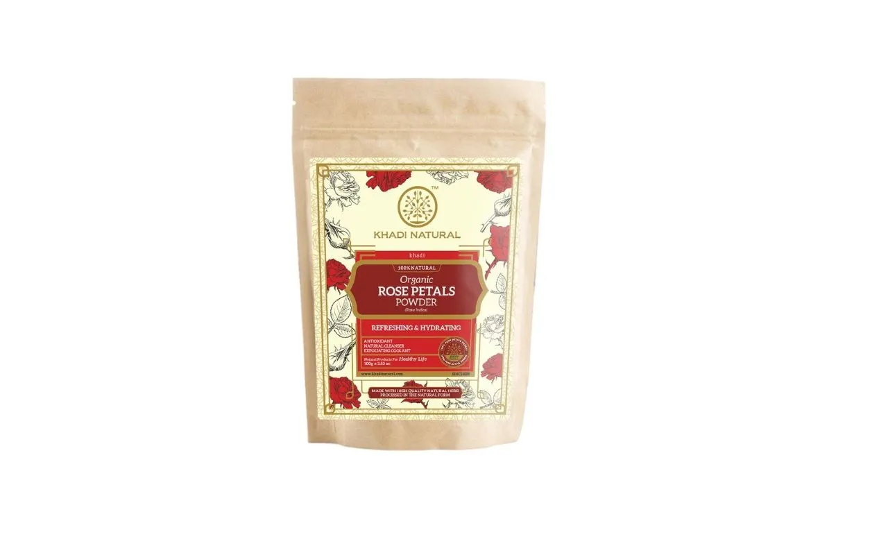 Rose Petal Powder Khadi Natural