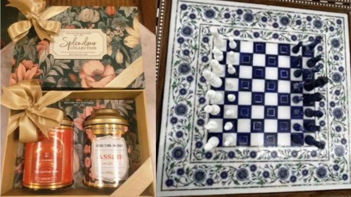 PM Modi give to President Putin