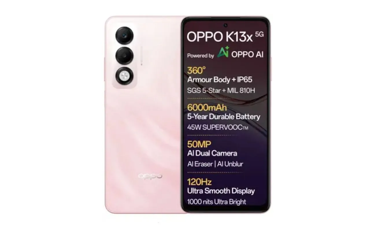 OPPO K13x 5G 6000mAh