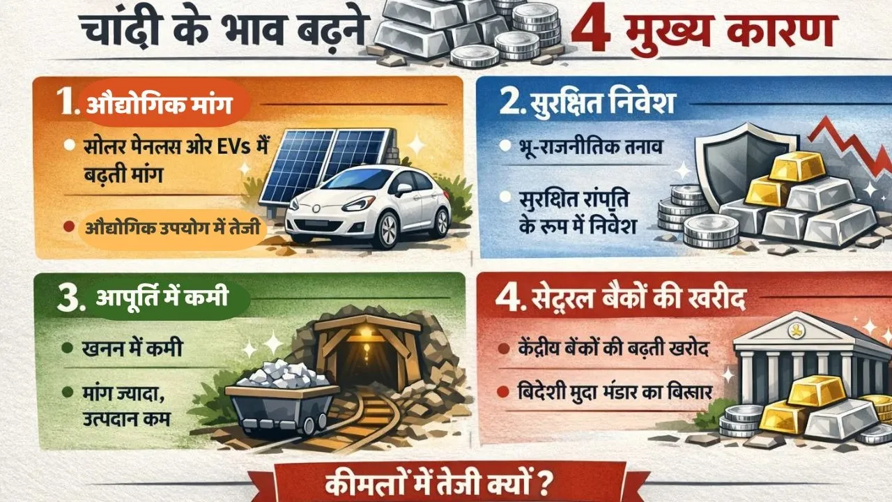 Silver Price Hike Info Graphic