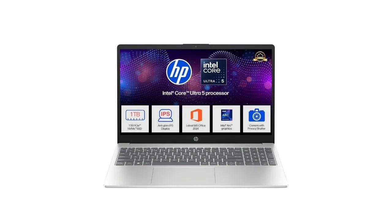 HP 15 Intel Core Ultra 5 Laptop