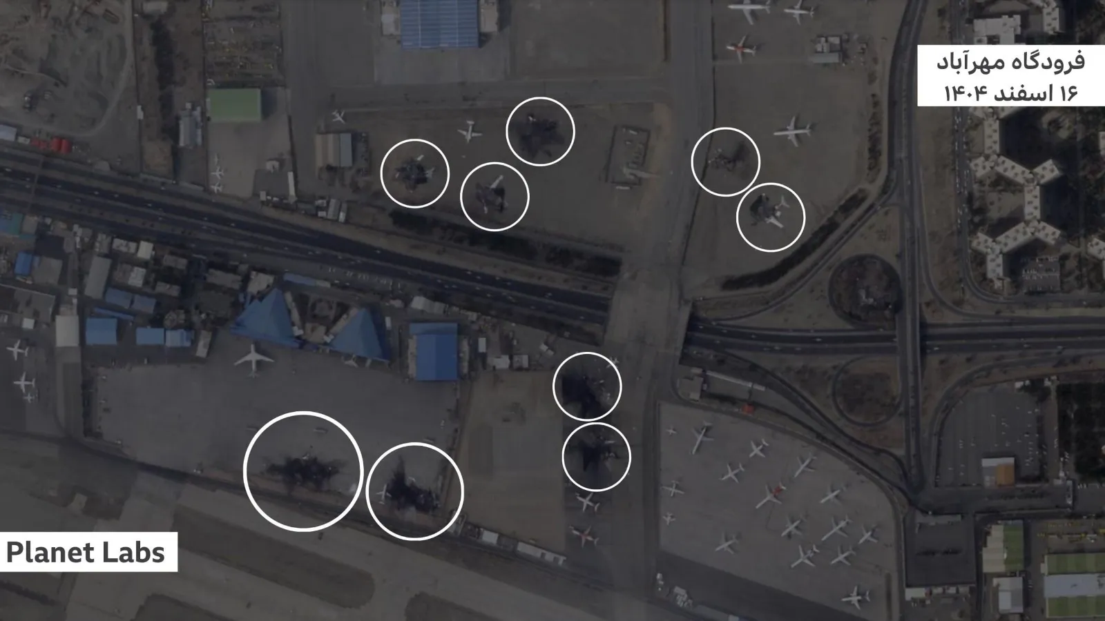 Mehrabad Airport Satellite Image4