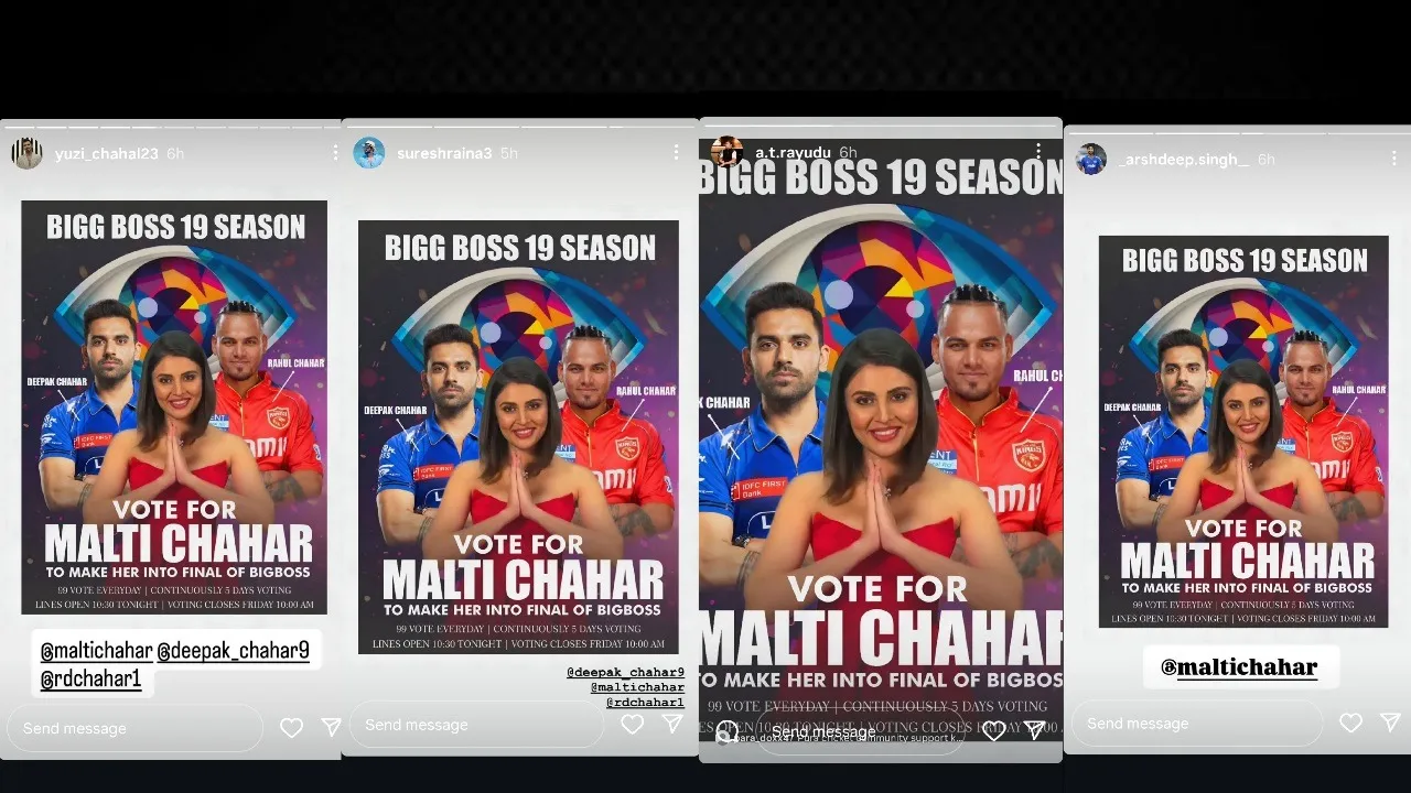 Cricket Fraternity Stands Strong With Malti Chahar