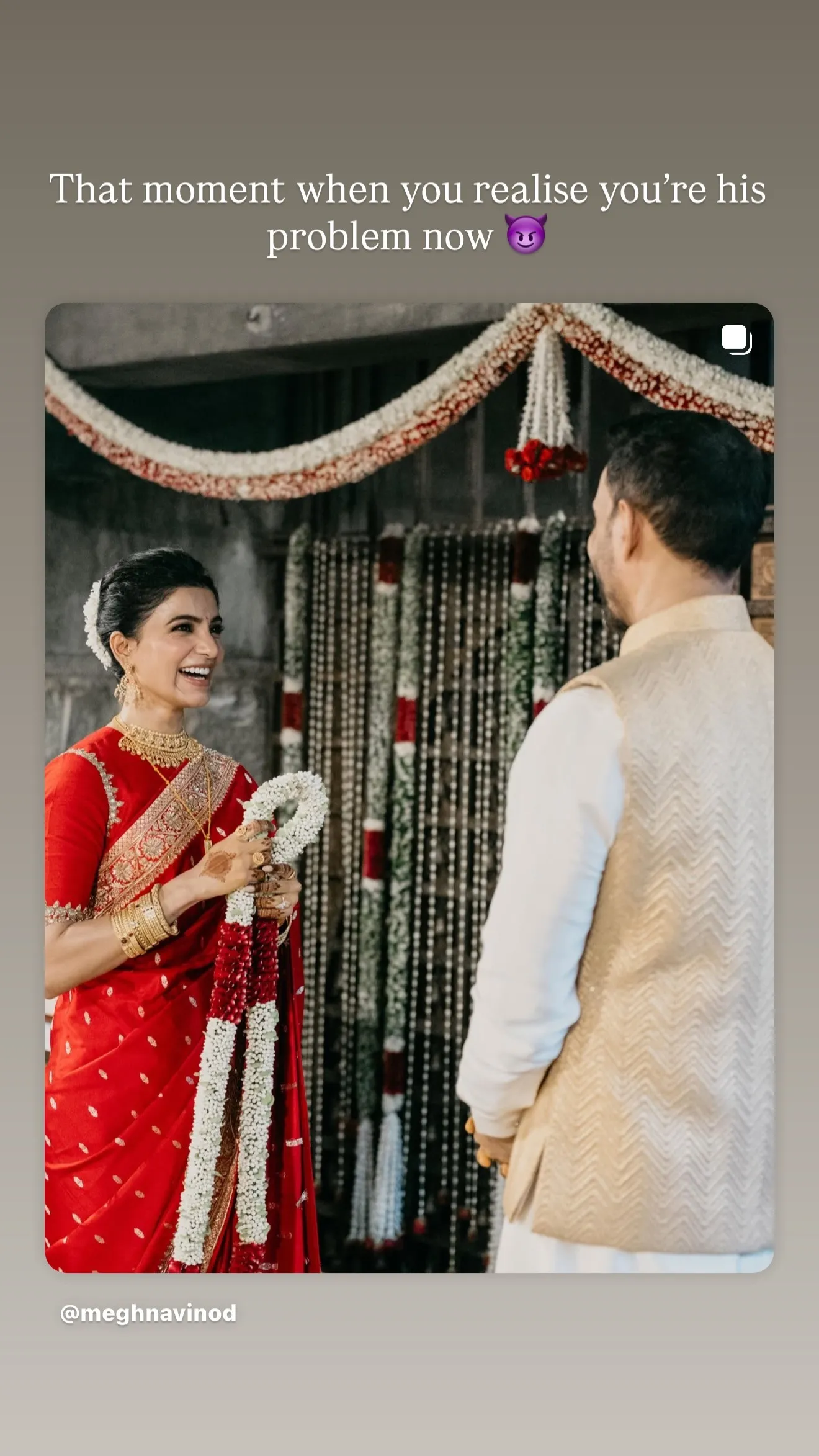 Samantha Insta Story