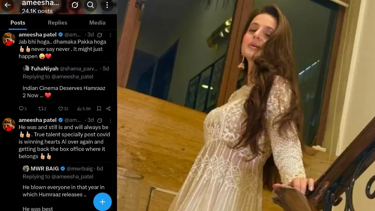 Ameesha Patel's Insta Post