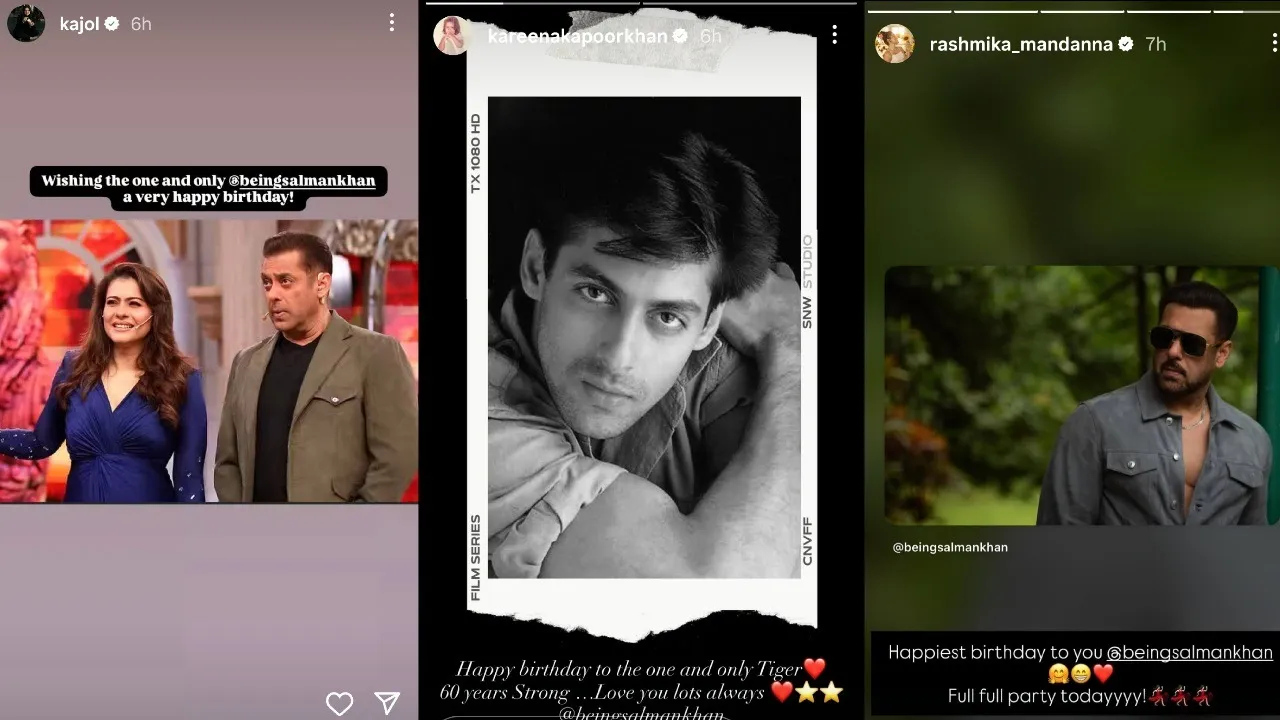 Wishes pour in for Salman