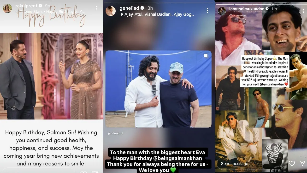 Wishes pour in for Salman