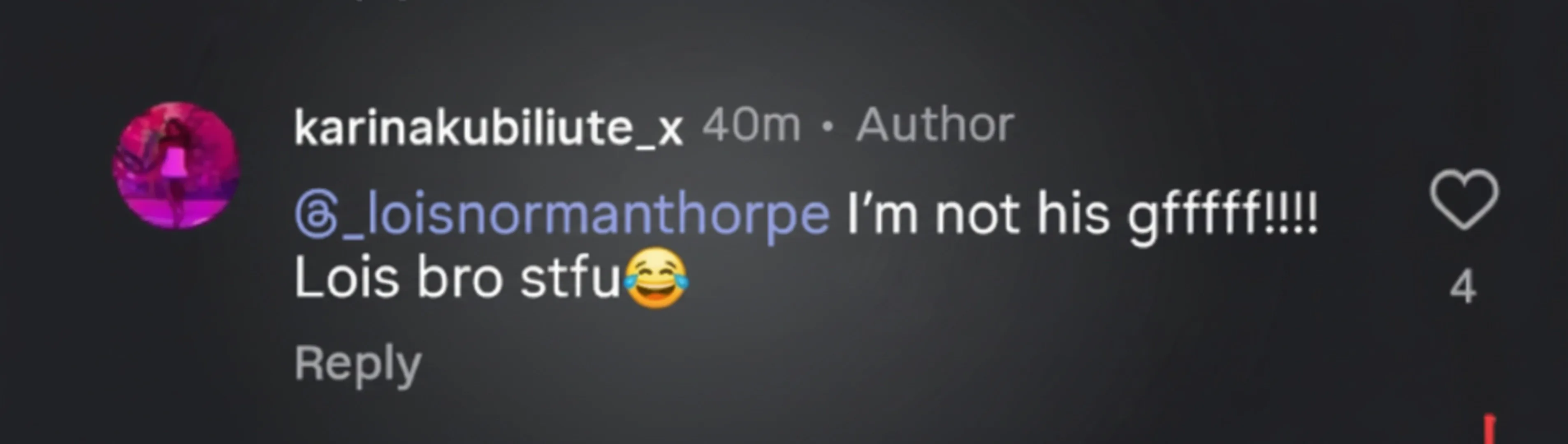 Karina Kubiliute's Reply To The  Dating Rumuors