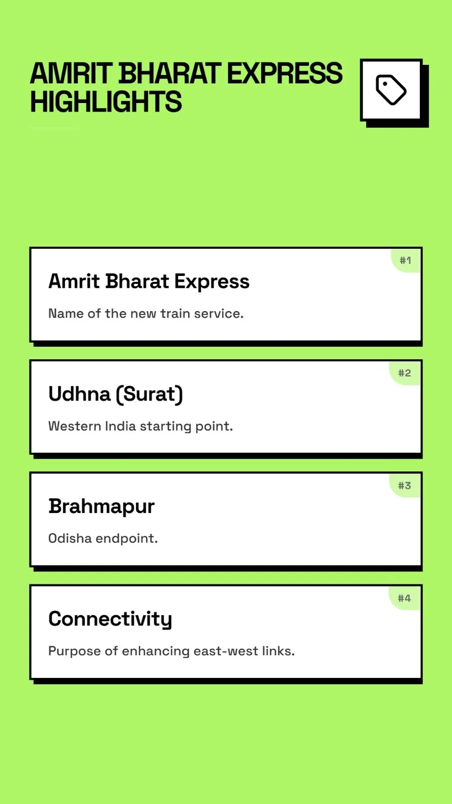 Amrit Bharat routes