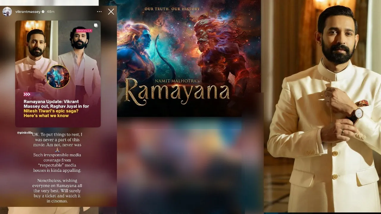 Ramayana: After Vikrant Massey, Vijay Sethupathi addresses the buzz around Ranbir Kapoor-Yash starrer