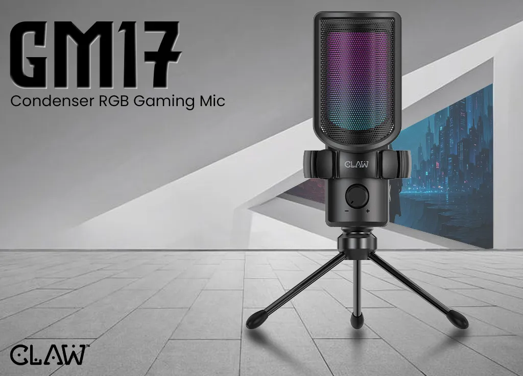 CLAW GM17 Condenser RGB Gaming Mic image