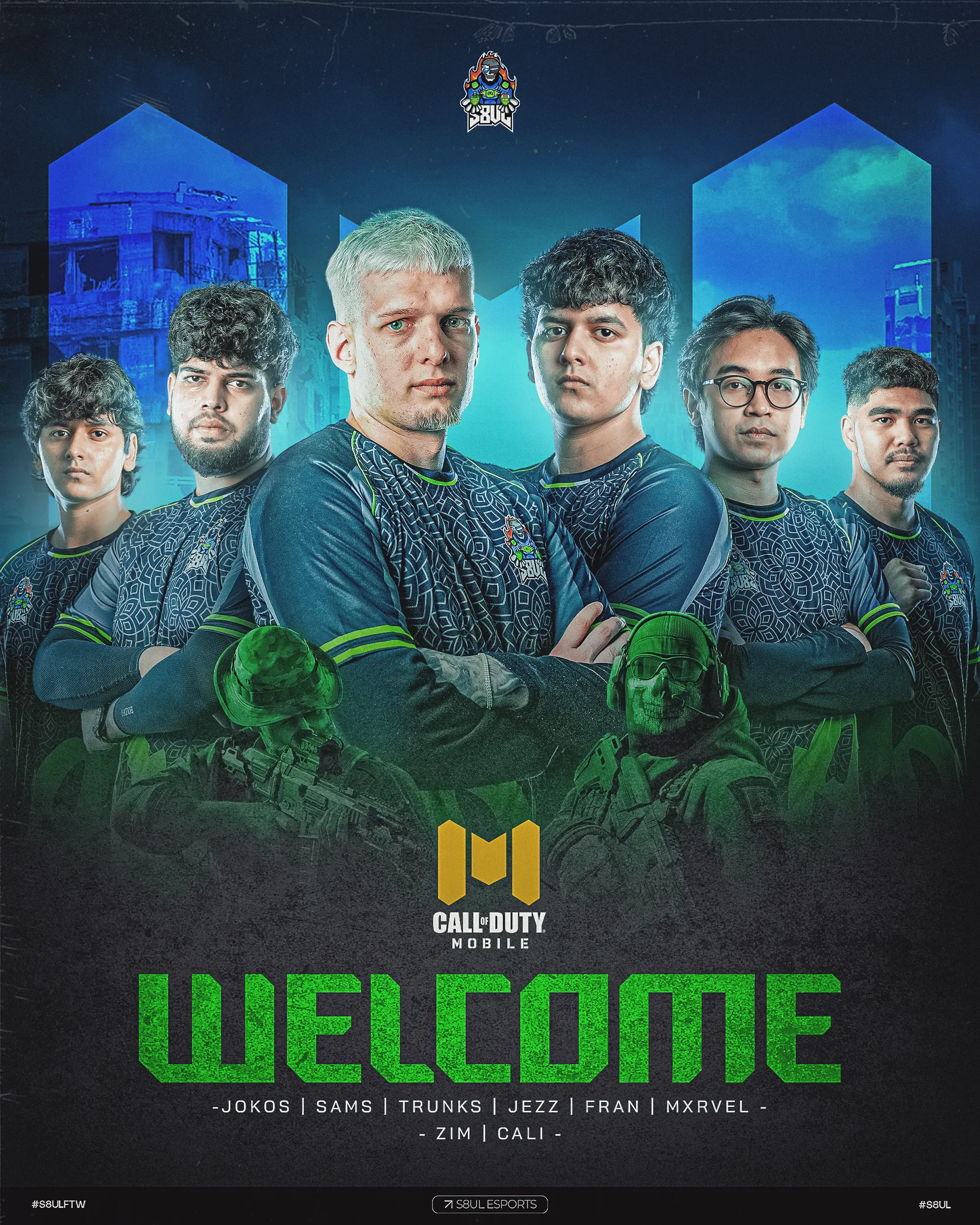 S8UL signs star players to strengthen its Call of Duty Mobile roster