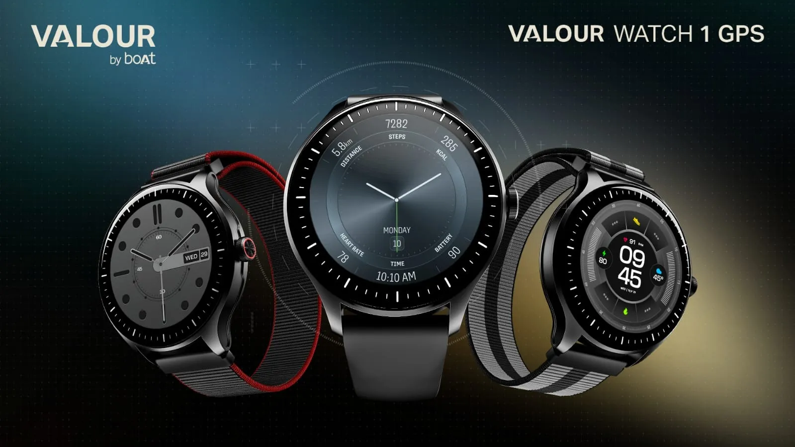 boAt Launches Valour Watch 1 GPS with Premium Edge