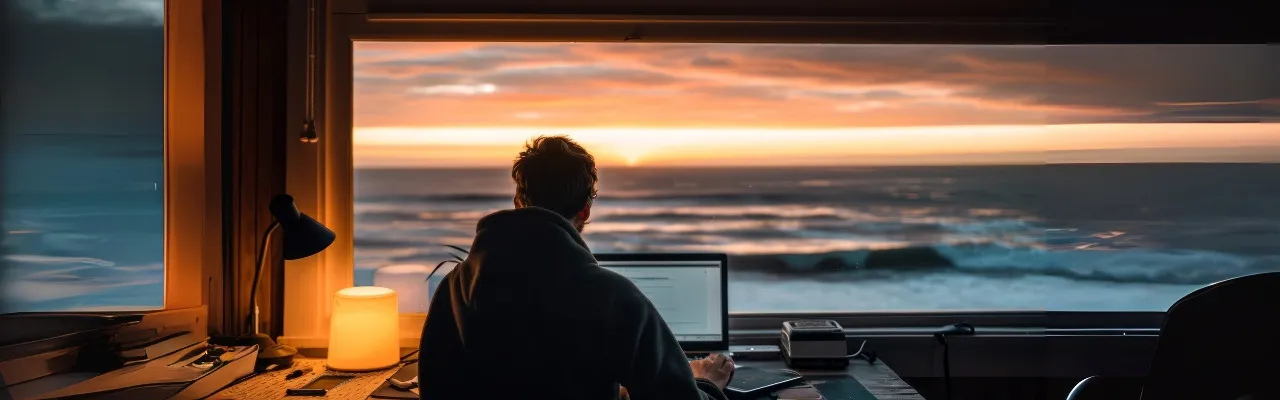Le travail de n'importe où était un rêve
