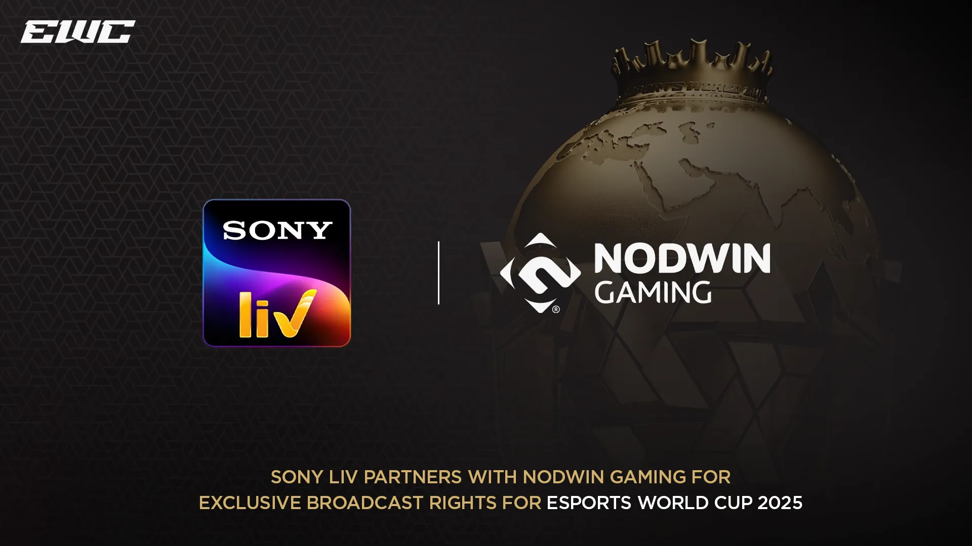 NODWIN Gaming partners with Sony LIV for streaming rights of Esports World Cup 2025