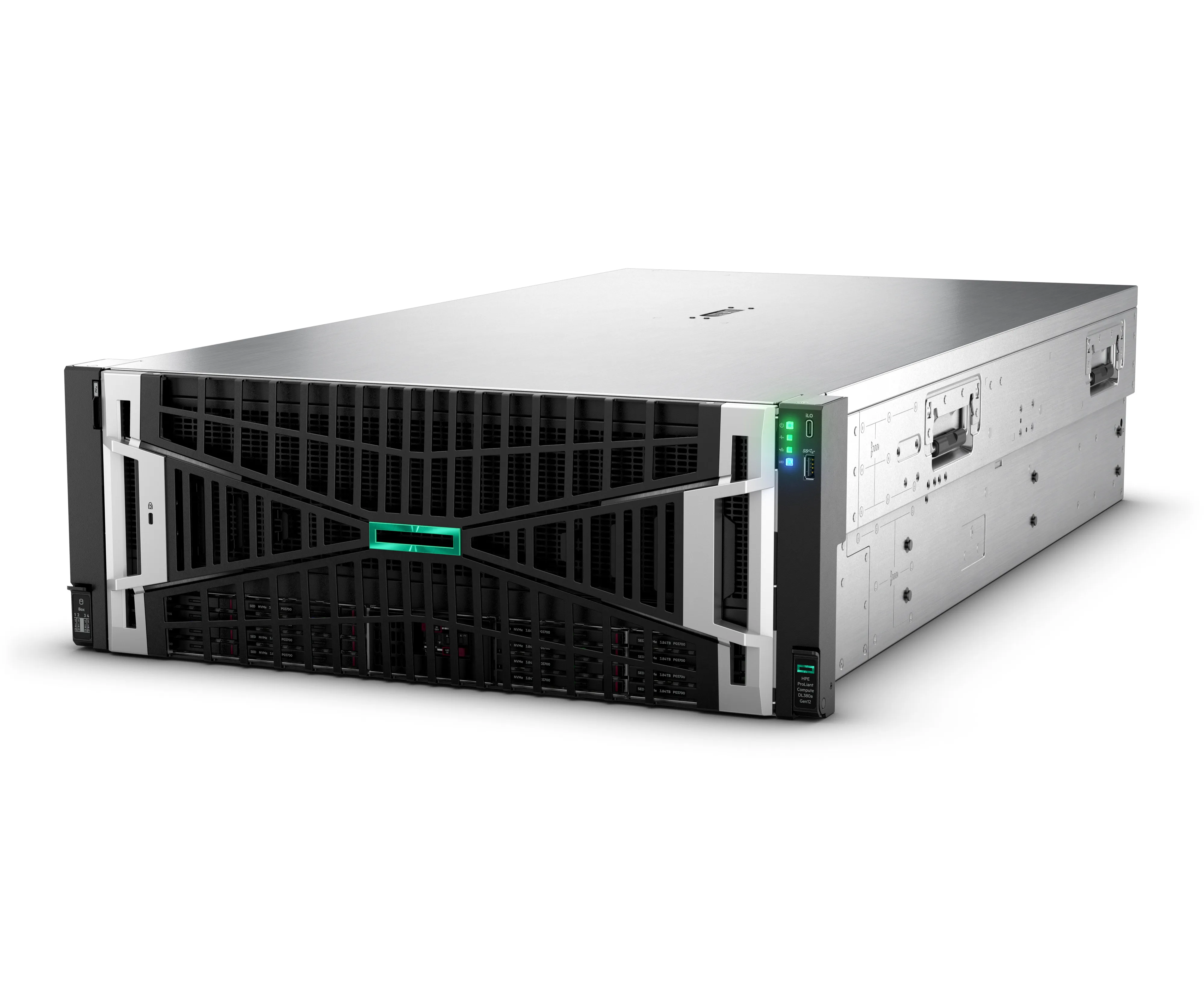 HPE_ProLiant DL380a_Gen12_FrontRight_Persp_BezelOn