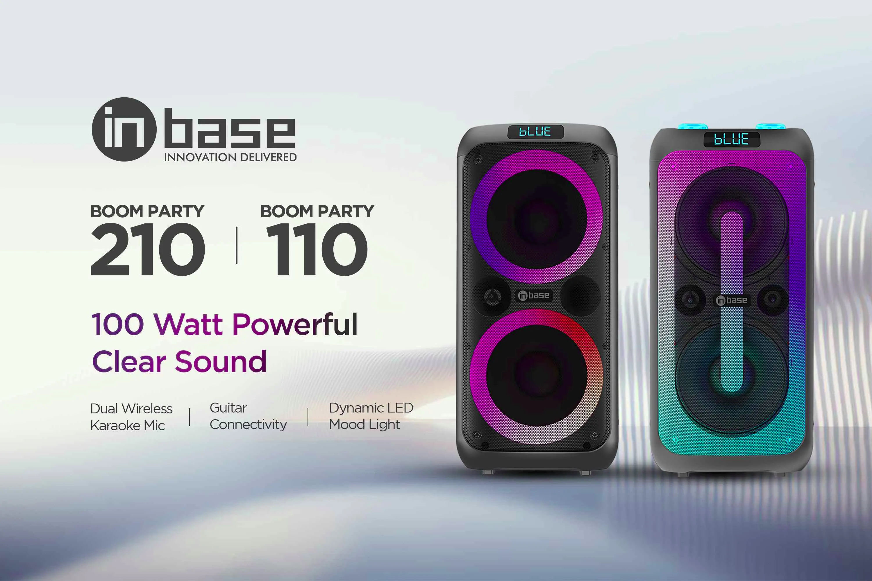 Inbase Boom Party Speakers