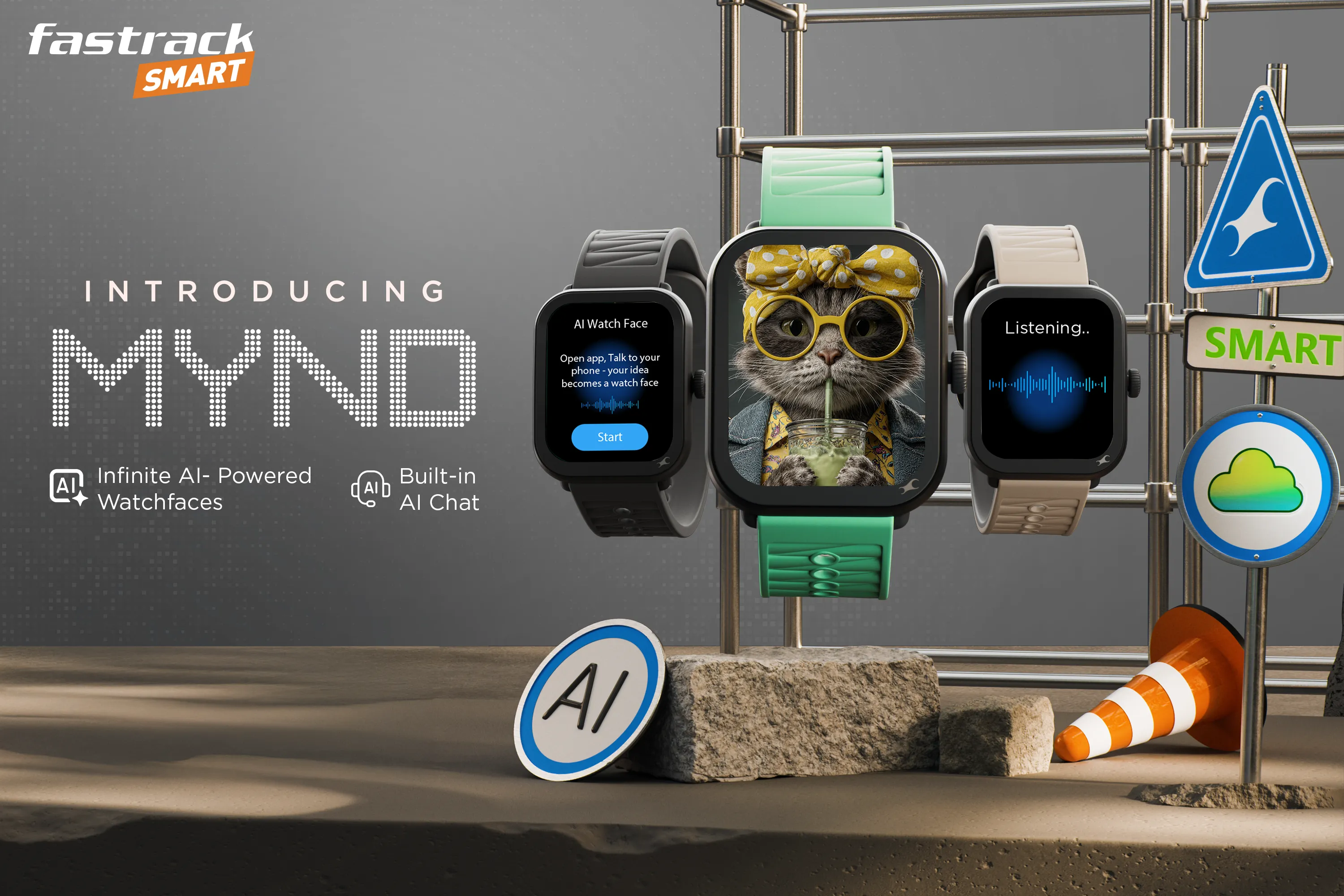 Fastrack launches MYND AI powered smartwatch in India
