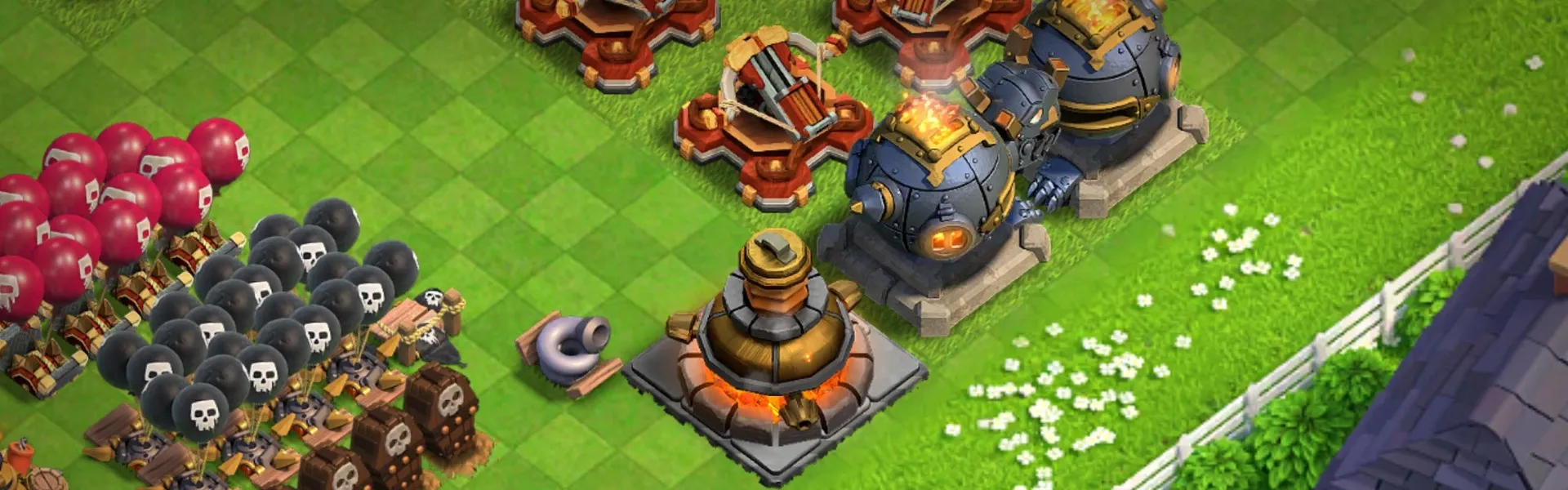 Clash of Clans extends Crafted Defenses
