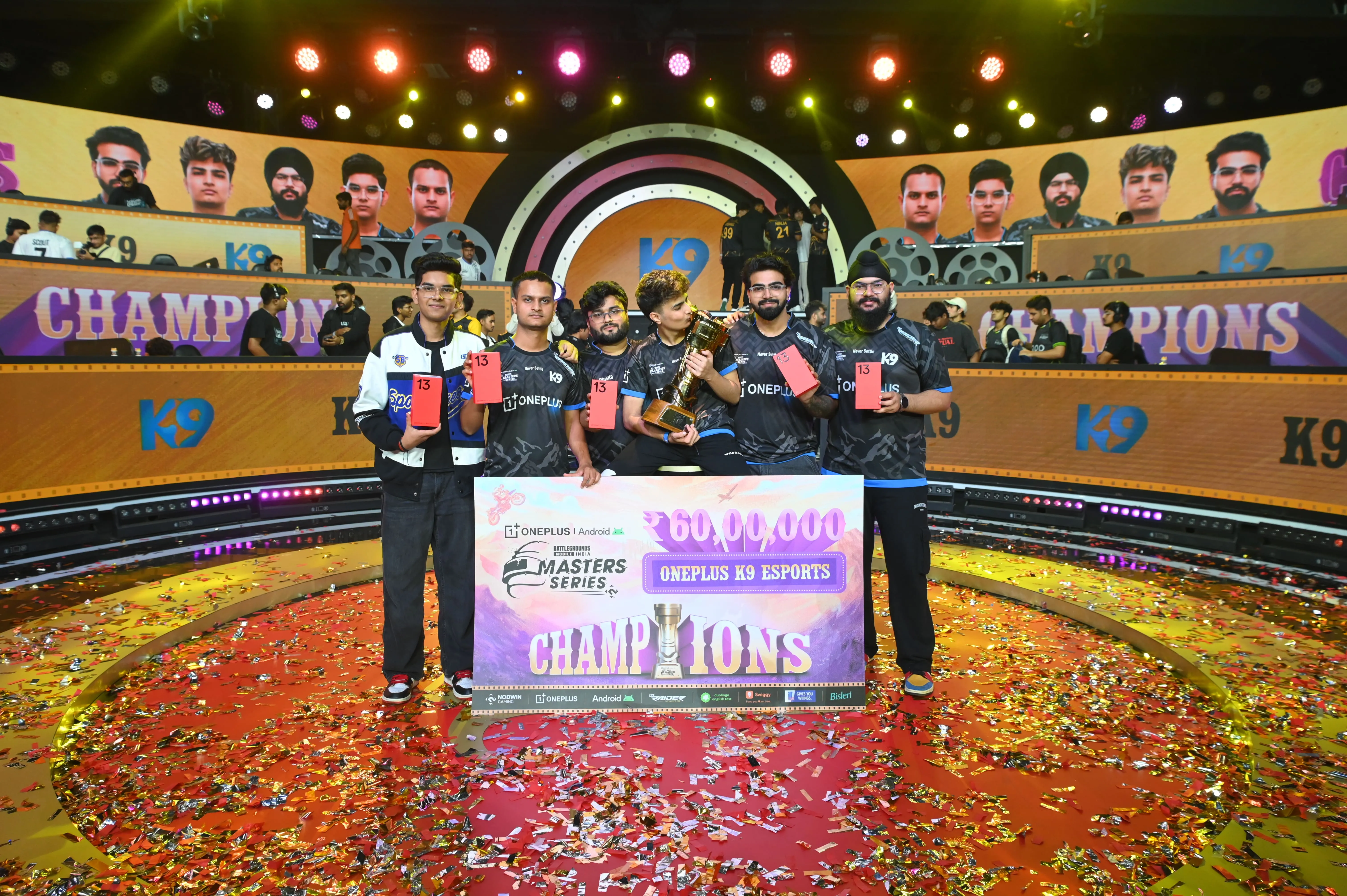 Team K9 Esports were crowned champions of BGMS Season 4