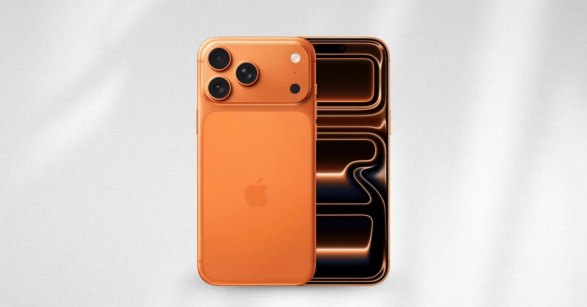 iPhone 17 Pro Cosmic Orange