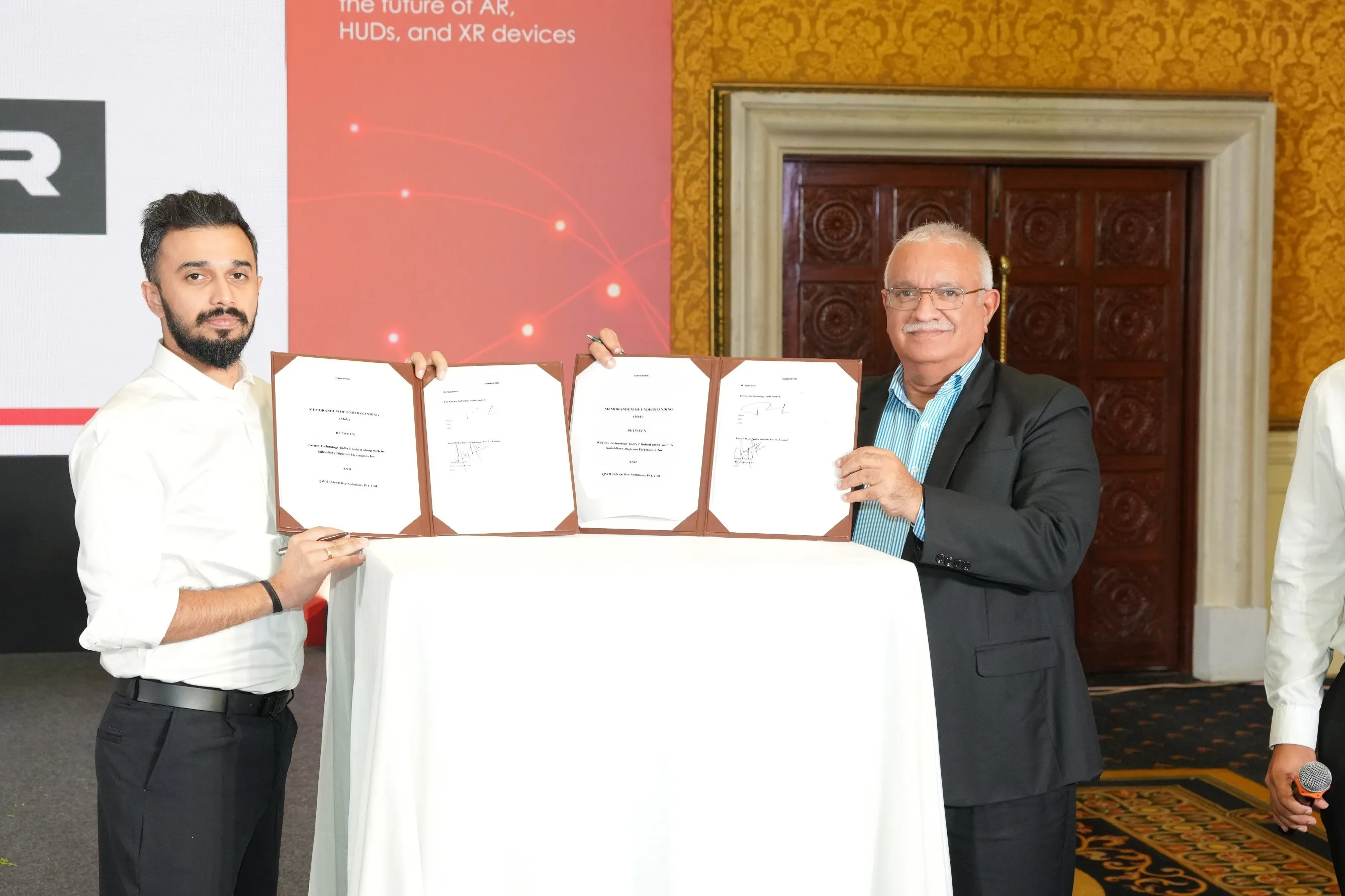 QWR and Kaynes Technology Partner to Build India’s First XR and Waveguide Manufacturing Hub