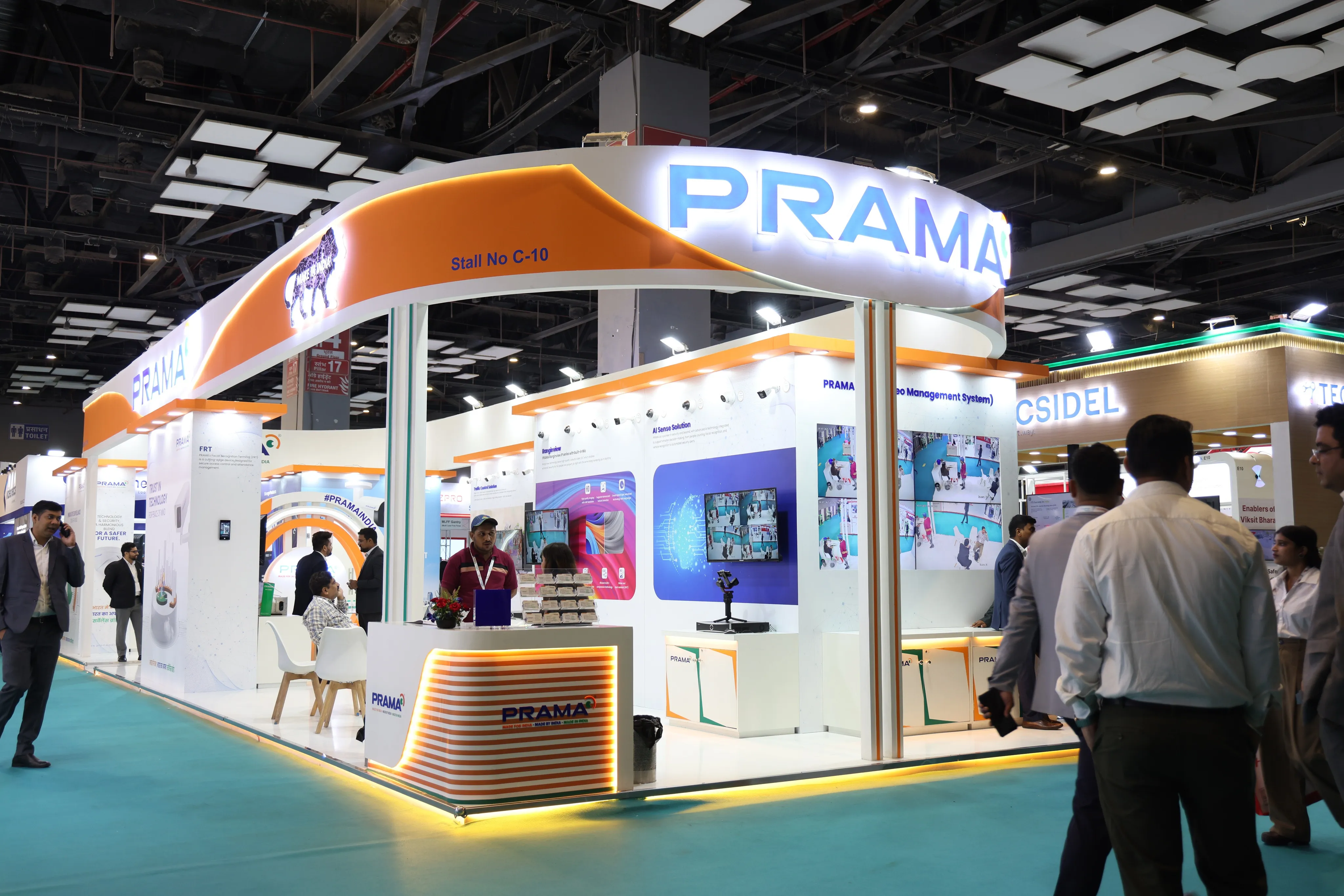 PRAMA Showcases Innovative IndigenousTransport Security Solutions at Traffic Infratech Expo