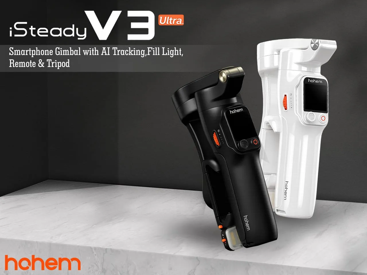 Hohem Launches iSteady X3 and V3 Ultra Gimbals