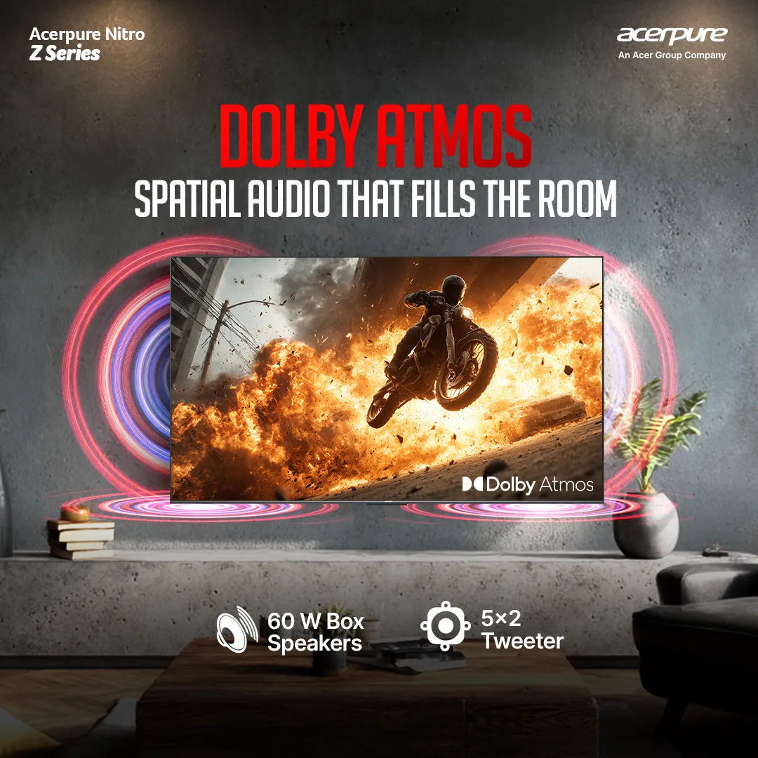 Acerpure launches 100-inch QLED TV