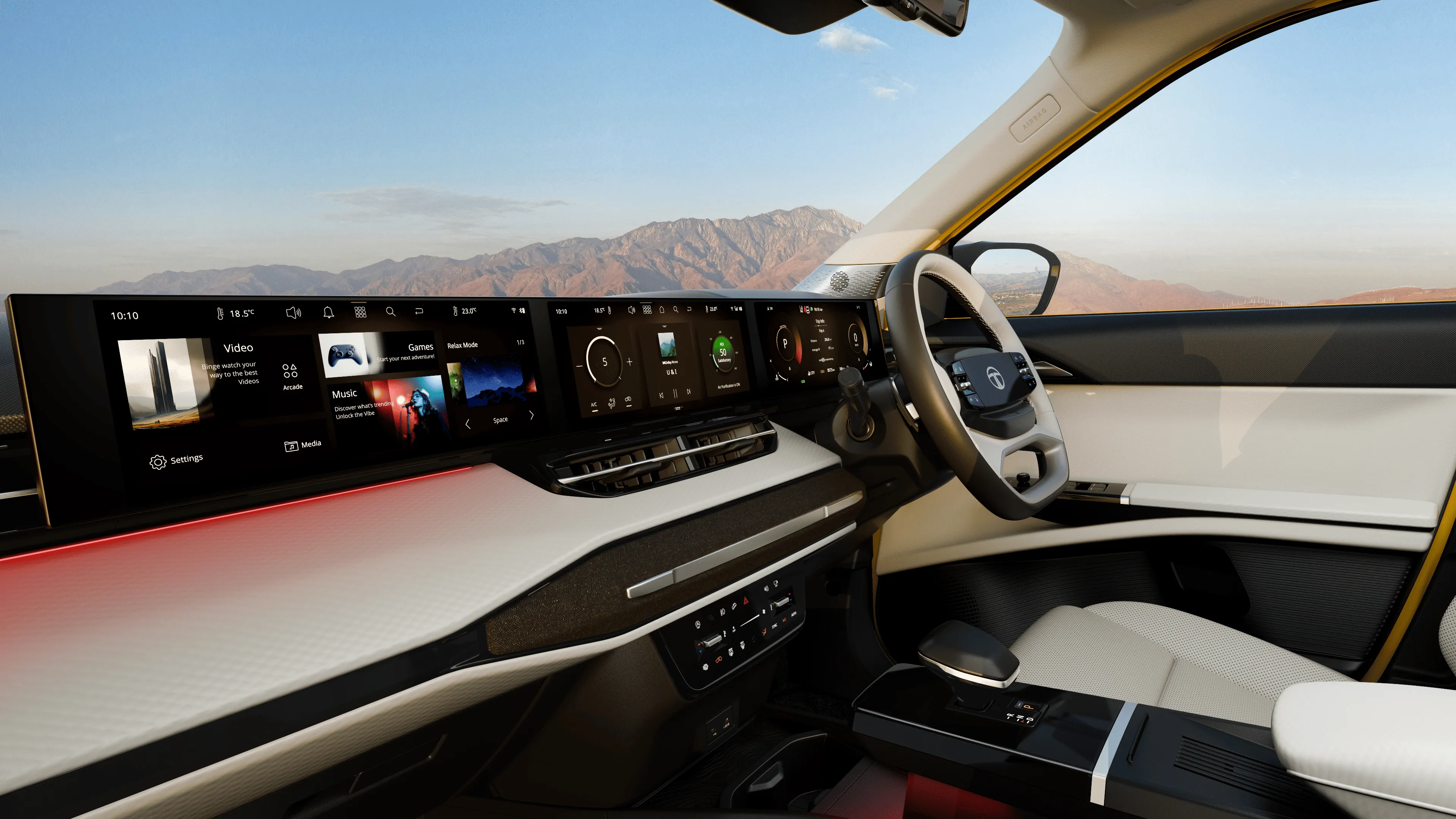 Horizon View Triple Screen