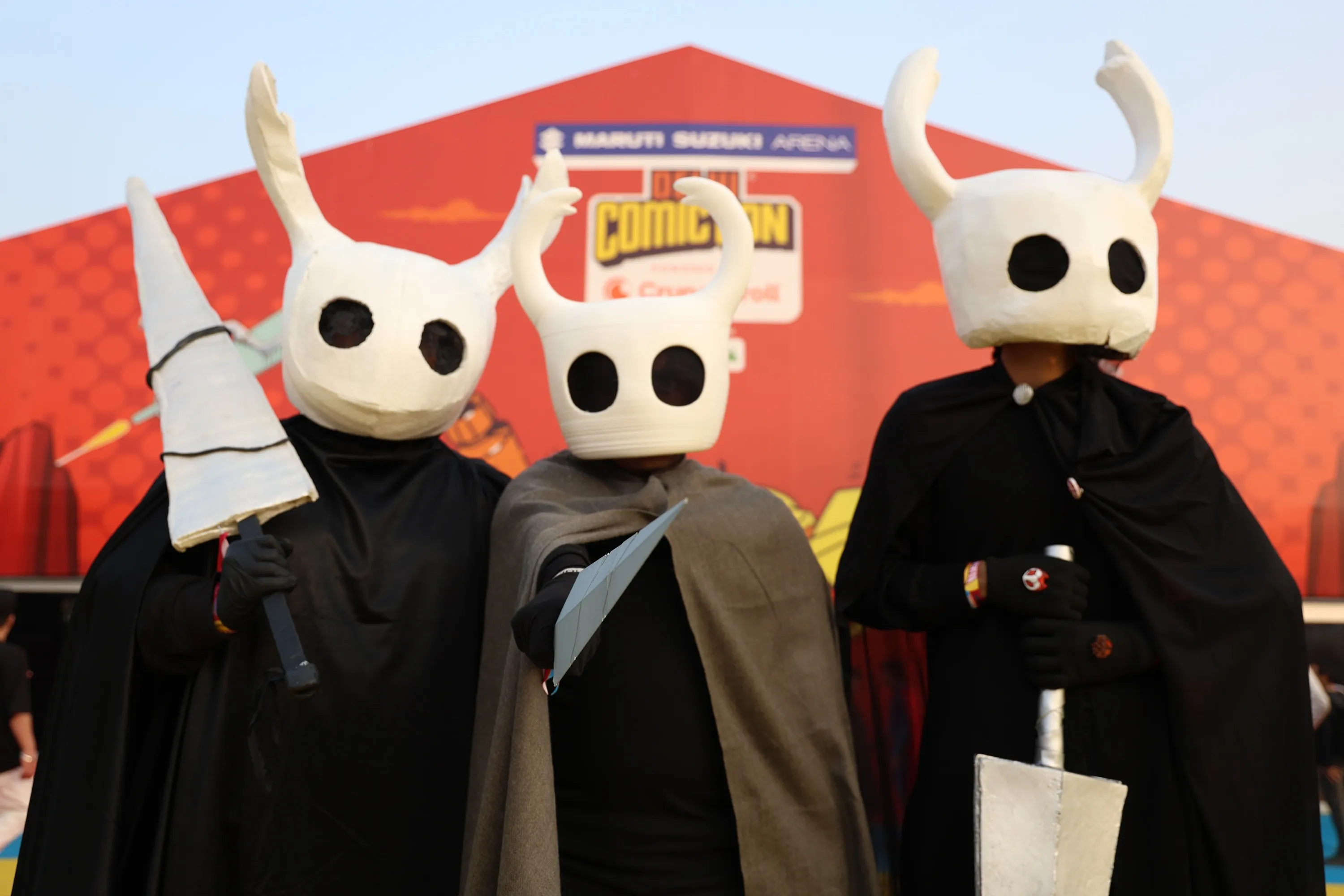 Cosplayer as Hollow Knight