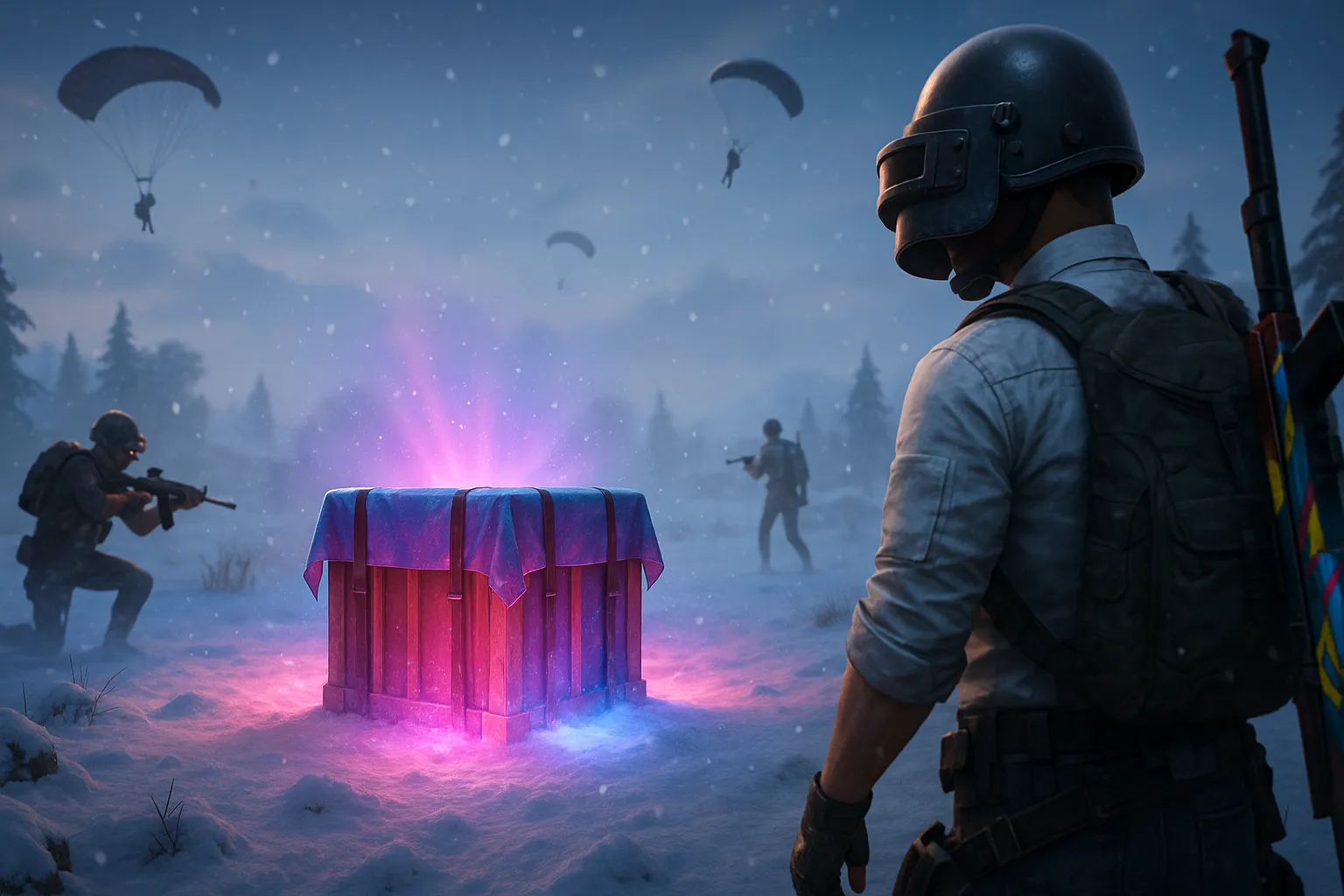 BGMI drops 59 new redeem codes as players chase the Snow Blush Backpack