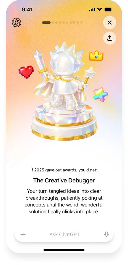 What ChatGPT learned about you in 2025 1