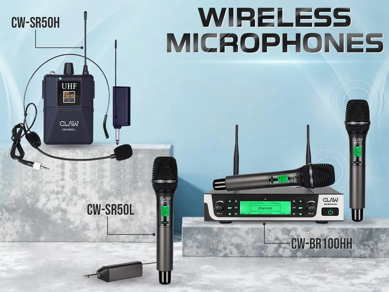 CLAW targets pro audio pain points with plug and play UHF wireless mics