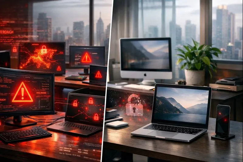 Are Hackers Targeting Windows First While Macs Fly Under the Radar in India?