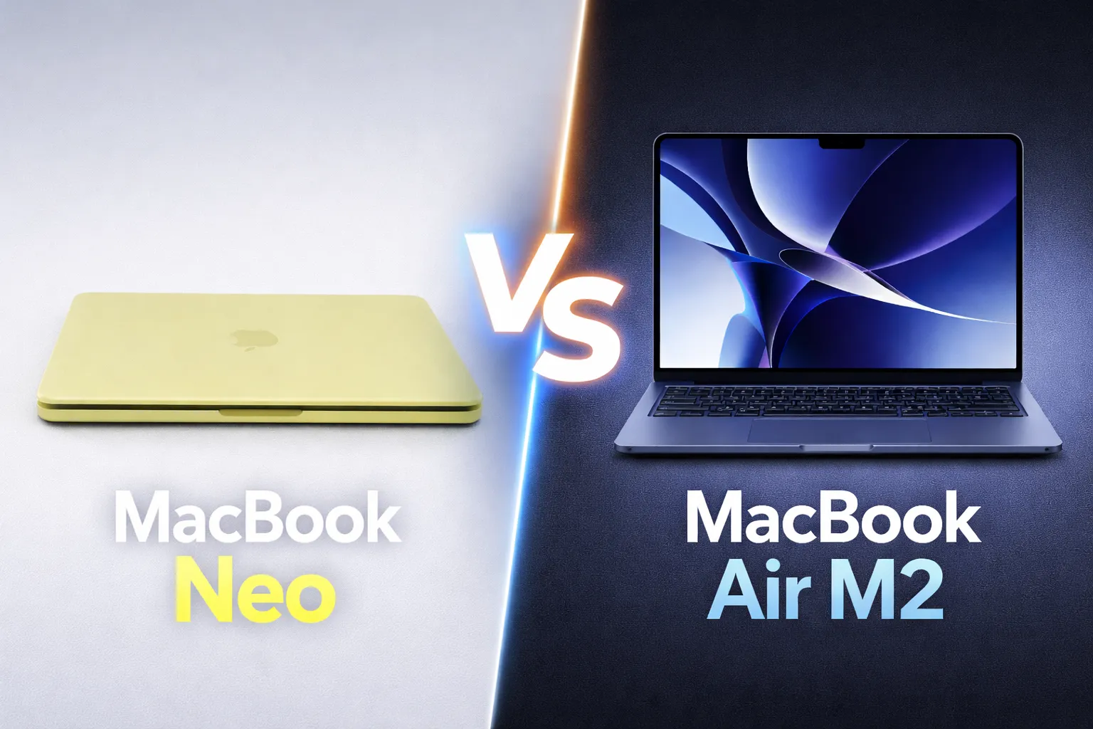 MacBook Neo vs. MacBook Air M2