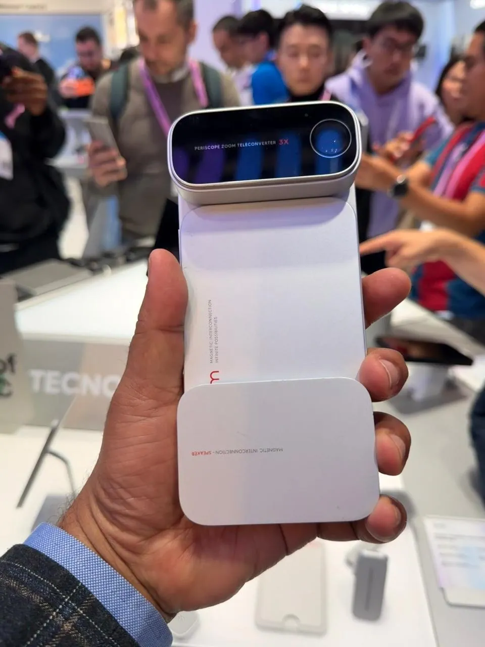 Tecno explores modular smartphone design