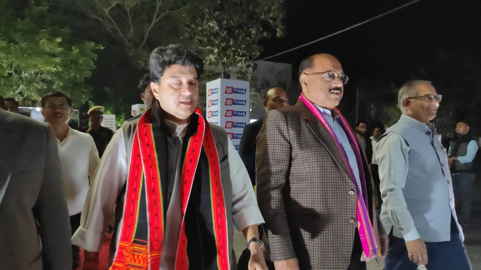 Chief guest Jyotiraditya Scindia arrives1